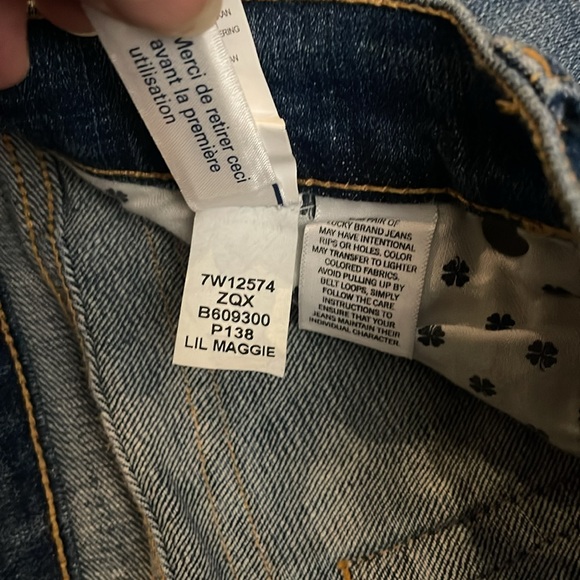 NEW Lucky Brand Lil Maggie Jeans Flare NWT Sz 14 32 Regular - Picture 13 of 14
